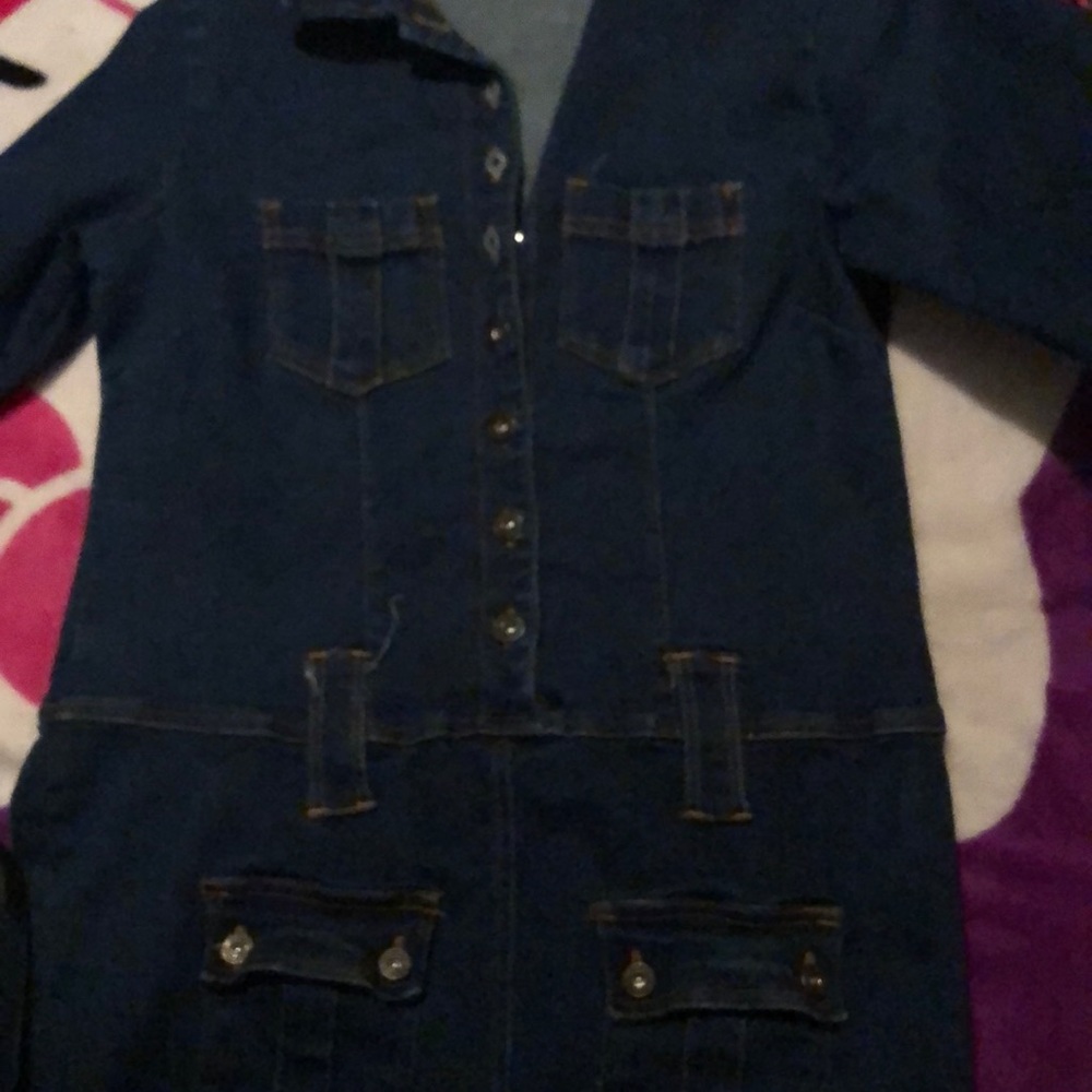 blue jean dress